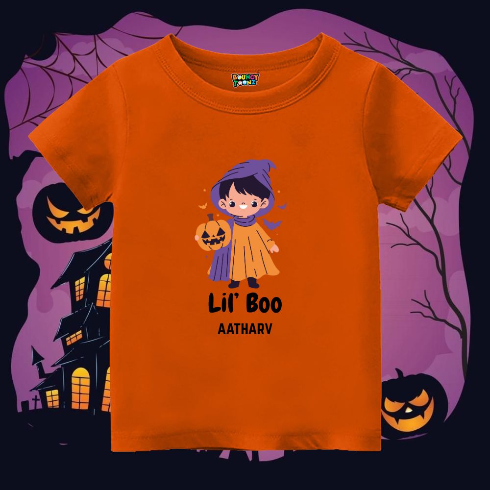 Kids' Halloween T-shirt - Personalized Spooky Tee