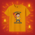 Personalised Diwali Kids Tshirt - Boss of Crackers Tshirt